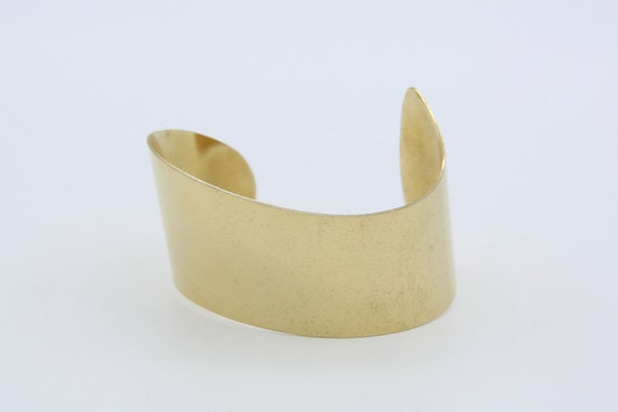 Vintage 1977 Sarah Coventry EMPRESS Cuff Bracelet RARE Gold Tone Adjustable
