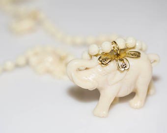 Elephant Bead Necklace