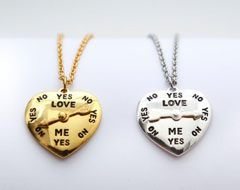 Heart Love Meter Necklace