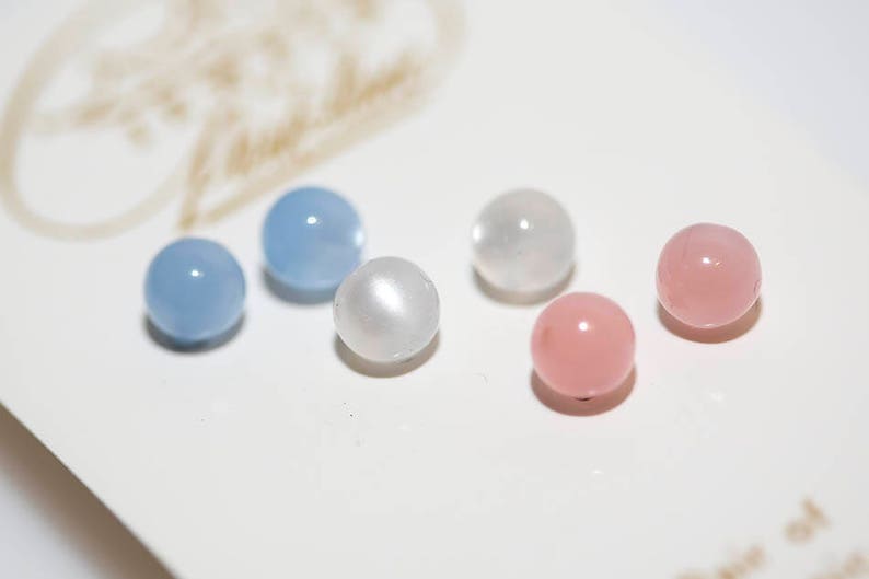 Park Lane Stud Set in Pastel