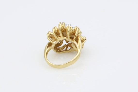 Vintage Sarah Coventry 1978 Romantic Cluster Ring… - image 4