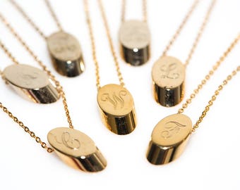 Initial Slice Necklaces