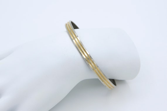 Vintage 1978 Sarah Coventry ALL AROUND Bangle Bracelet Gold Tone RARE