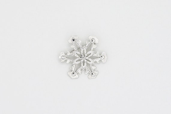 1977 Sarah Coventry "Snowfall" Pin Brooch Silver Tone RARE Vintage 70s