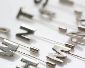 Puccini Initial Stick Pins