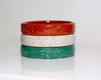 Flecked Bangles