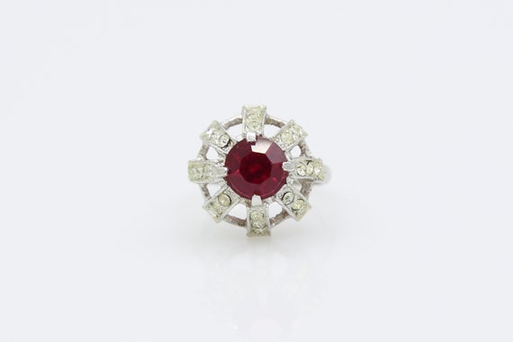 Vintage Sarah Coventry "Enchantment" 1974 Ring Si… - image 1