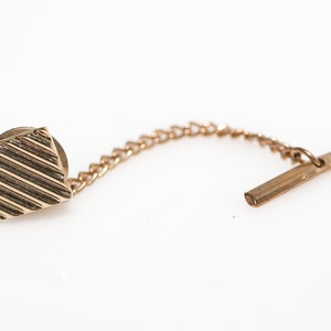 Vintage Square Stripe Tie Tack and Lapel Pin
