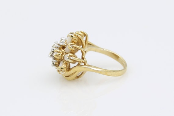 Vintage Sarah Coventry 1978 Romantic Cluster Ring… - image 2