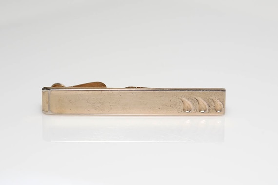 Vintage Gold Tone Swank Tie Clip - NOS