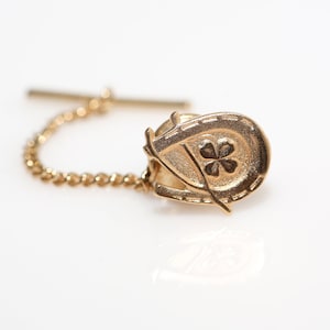 Lucky Tie Tack and Lapel Pin - Vintage