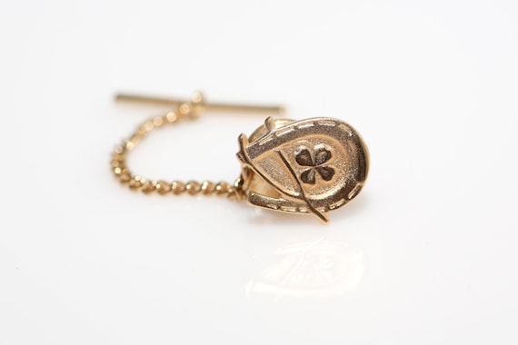 Lucky Tie Tack and Lapel Pin - Vintage