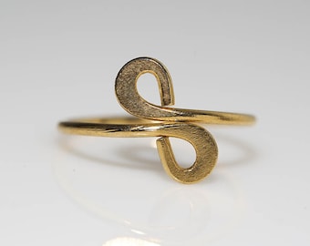 Modernist Infinity Ring