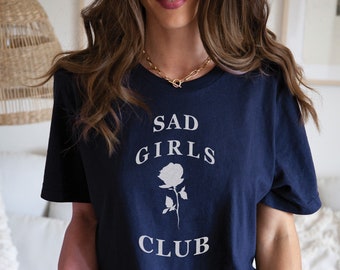 Sad Girl Bestfriends Shirt, Best Friend BFF Shirt, Emo Girlfriend Gift Idea, Best Friends Shirt, Goth Gift Idea, Gift for Girls, Emo Shirt