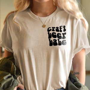 Craft Beer Babe Shirt, I Like Crafts, Beer Drinker, Beer Lover, Beer Shirt, Beer Gifts, Beer T-Shirts, Homebrewer Shirt, Brewing Beer Shirt