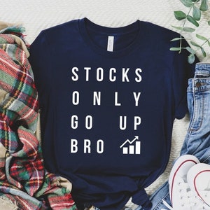 Stock Market Shirt, Stock Broker Gift, Gift for Him, Gift for Boss, Accountant Shirt, Finance Crypto Tshirt,  Crypto Trader Gift