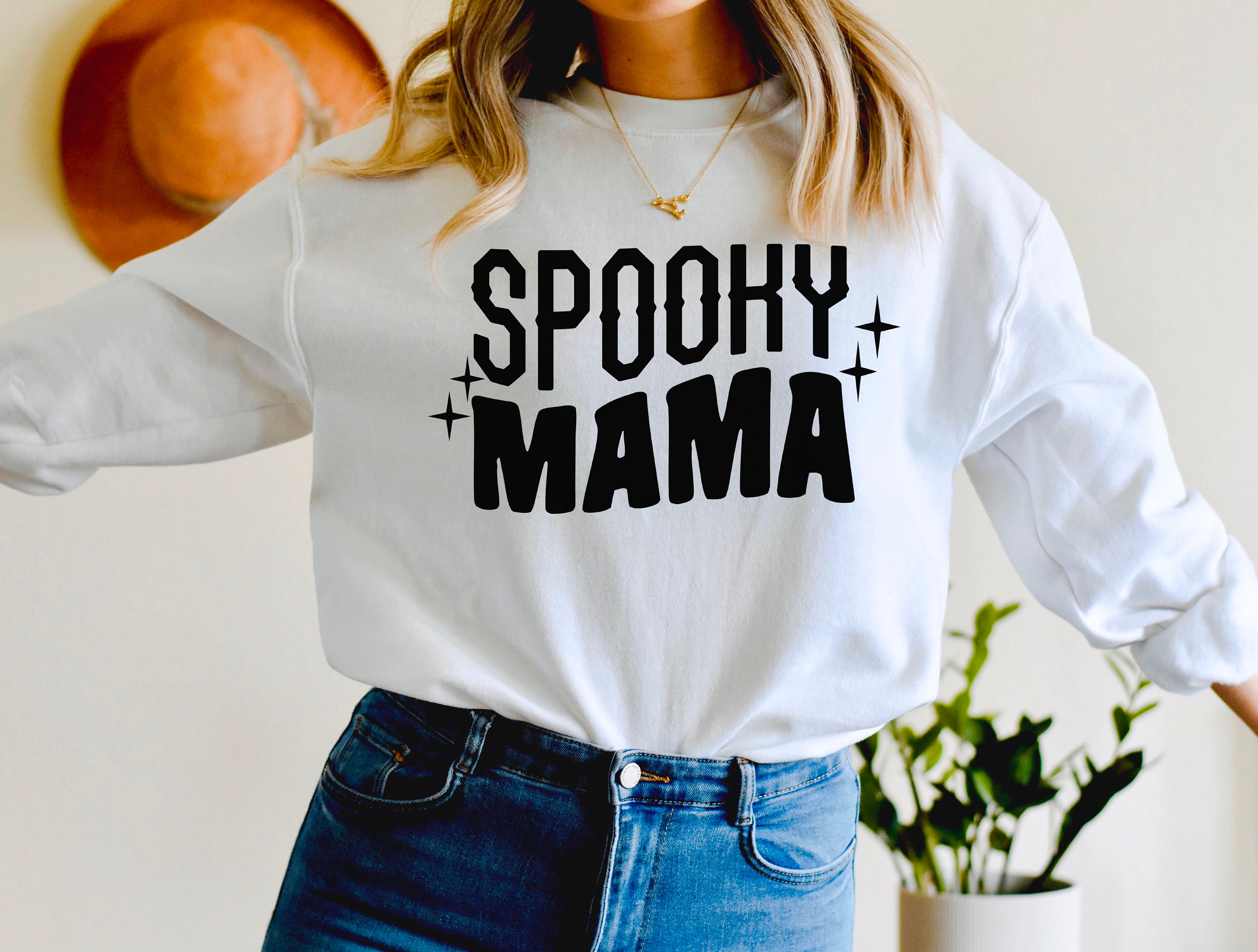 Spooky Mama Halloween Shirt Trick or 