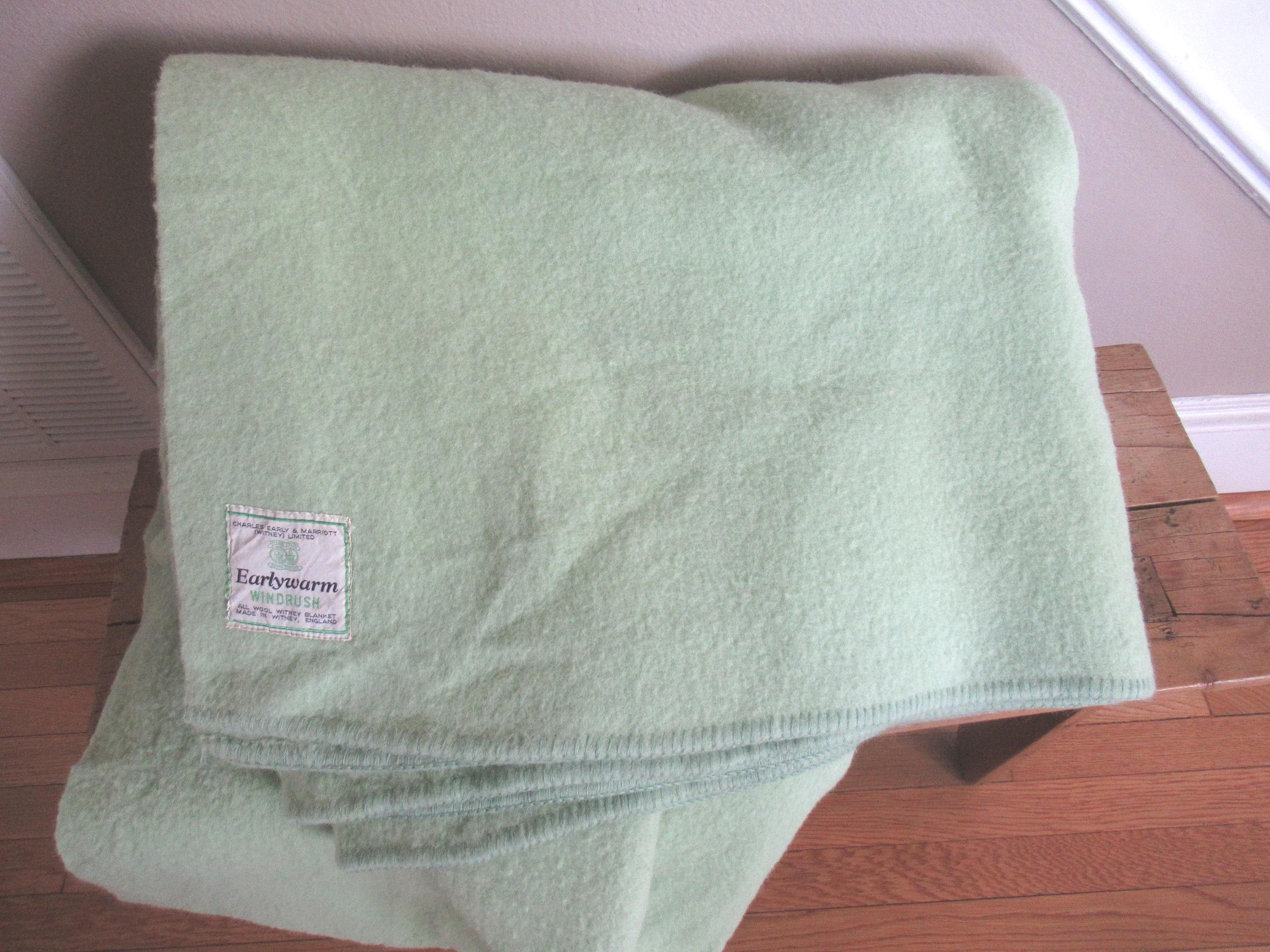 40s Earlys Witney point ビンテージ 大判 ブランケット 40s Earlys Witney point ビンテージ 大判 ブランケット Vintage