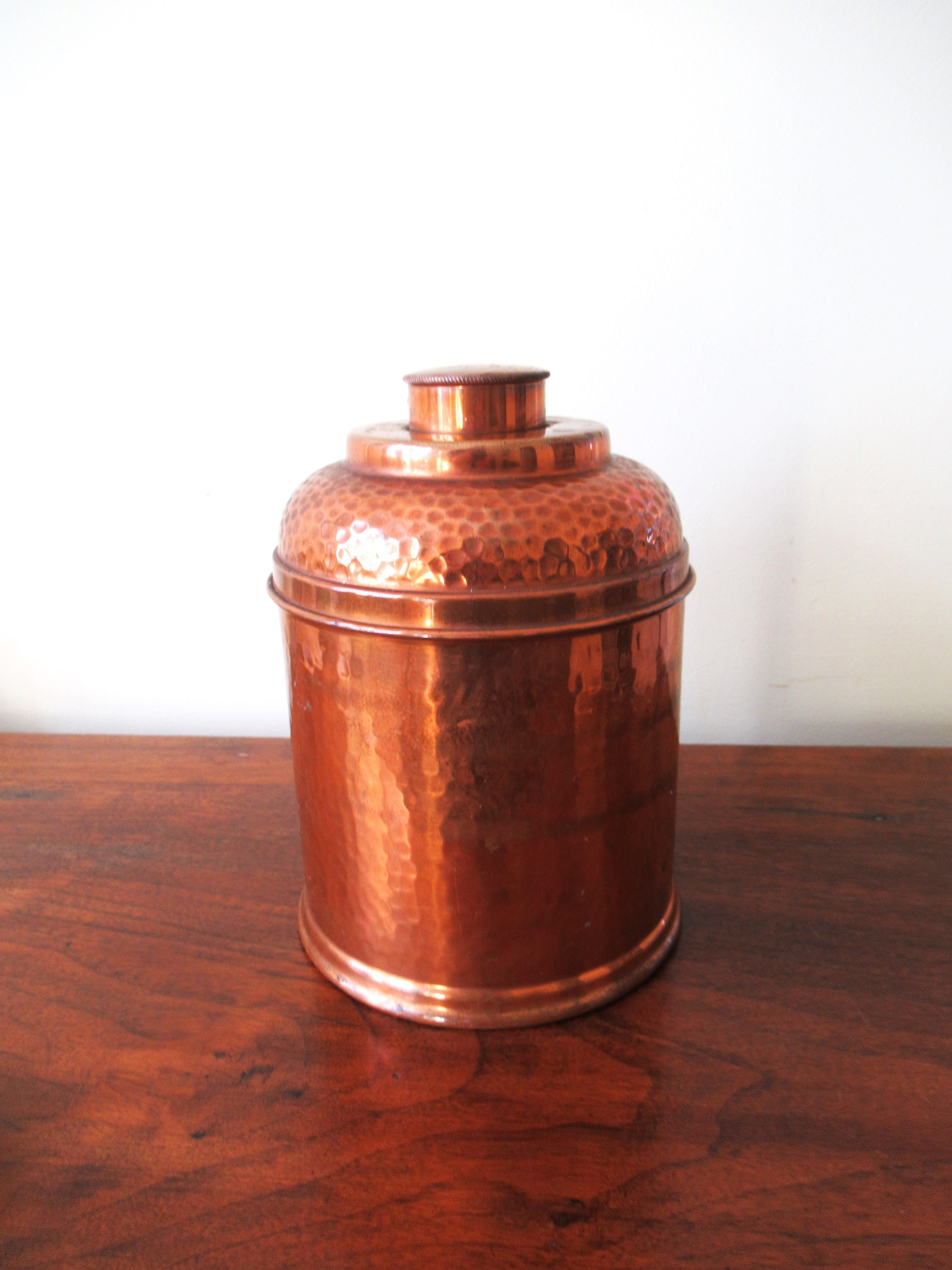 Vintage Rumidor Hammered Copper Humidor: Tobacciana Decor - Etsy