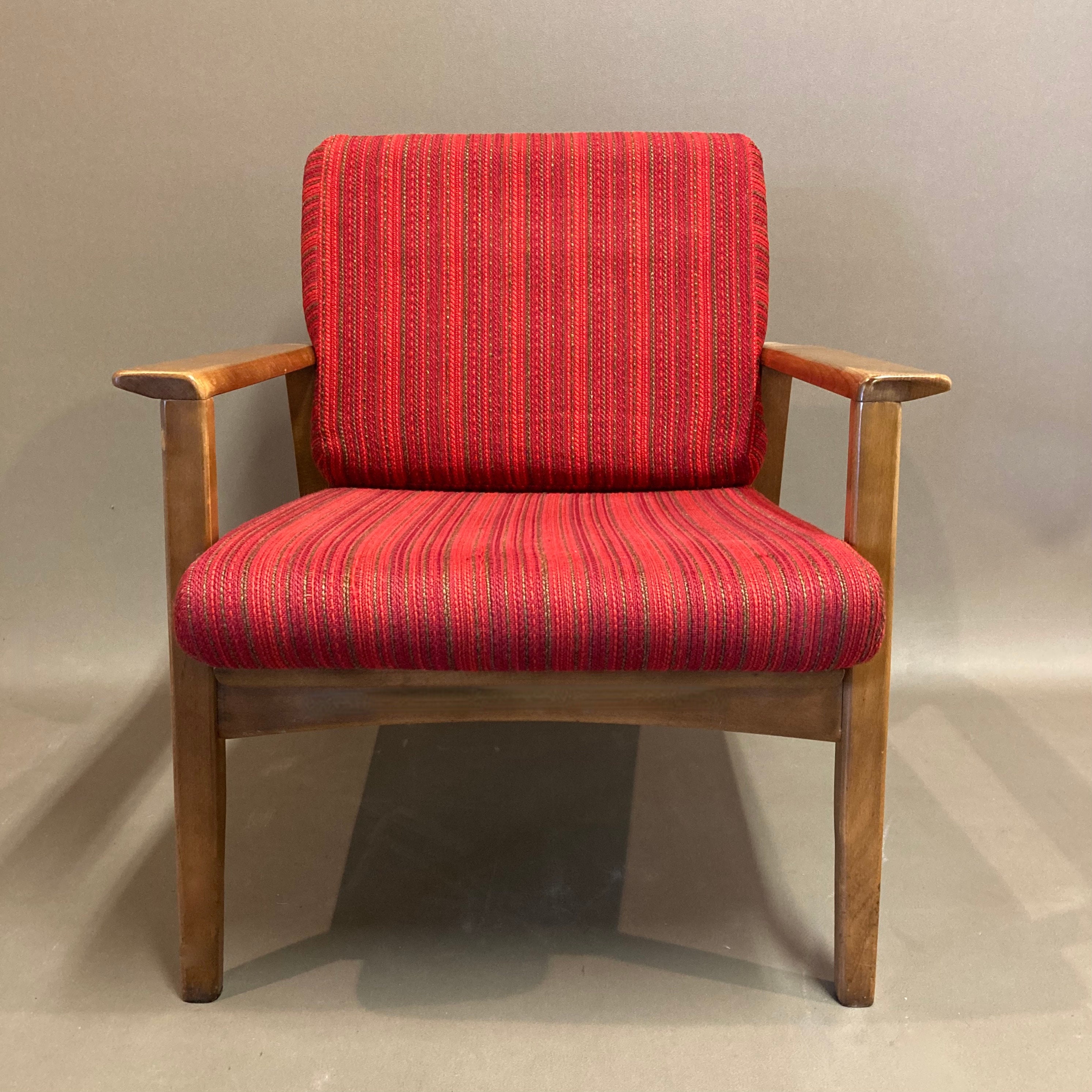 Fauteuil 1950 Design Scandinave.