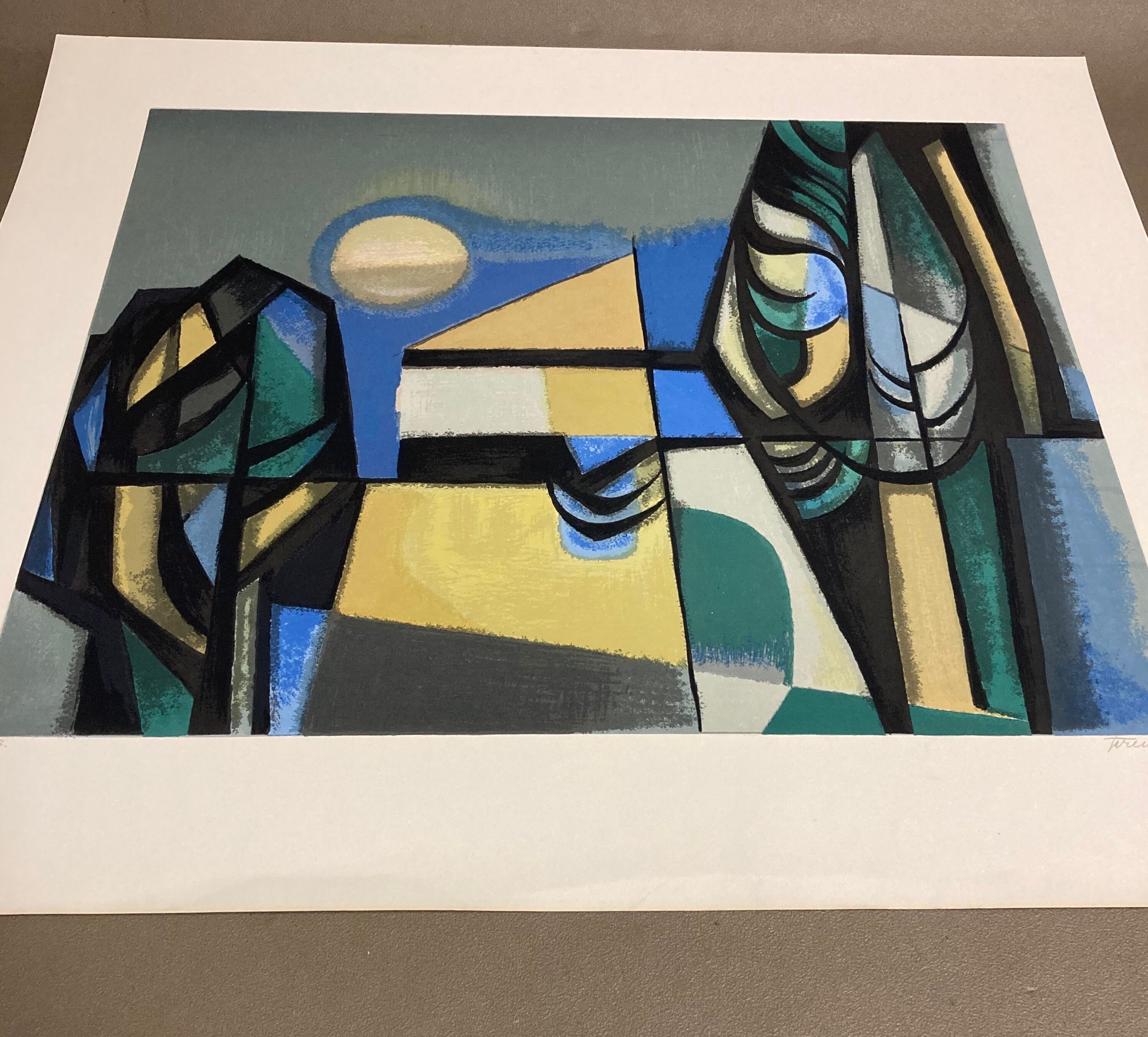 Lithographie Signée