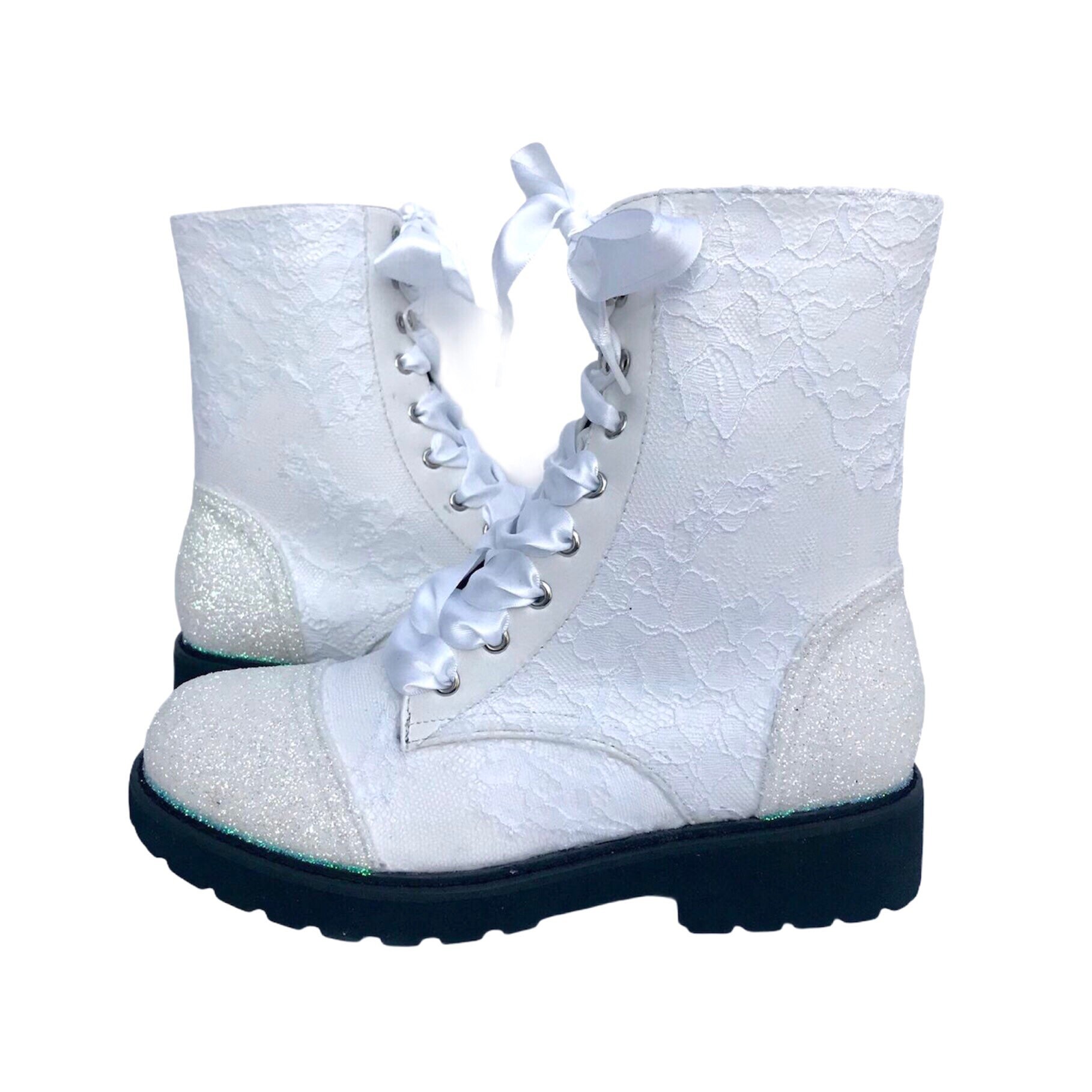 wedding combat boots
