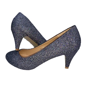 Gunmetal Gray Evening Shoes - Etsy