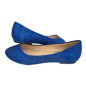 Royal blue flats size 10 store