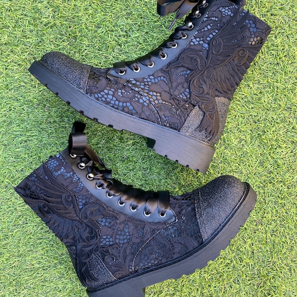 Serenity Ashwood Gothic Martin Boots by The Nevermore