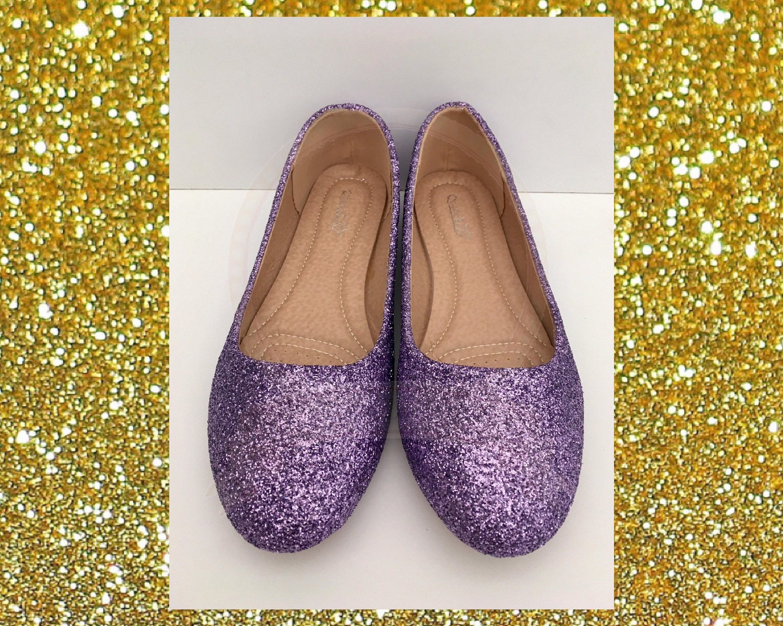 purple glitter flats, purple ballet flats, glitter shoes lilac, flat wedding shoes purple, custom glitter shoes, customized flat