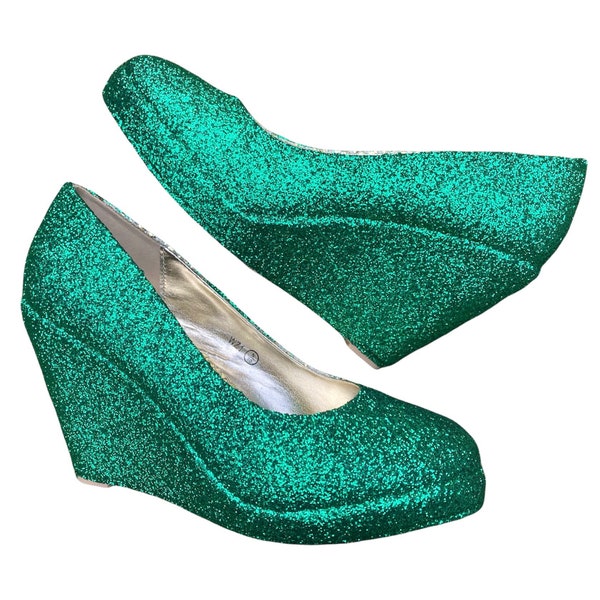 emerald green shoes