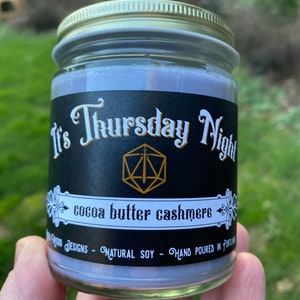 Critical Role themed D&D scented soy candle - plus other fandoms! | geeky, nerdy, pop culture, video games, fantasy