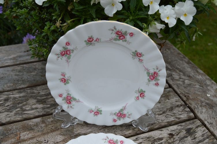 Set of 2 Richmond Bone China Tea Plates Rose Time English Etsy UK