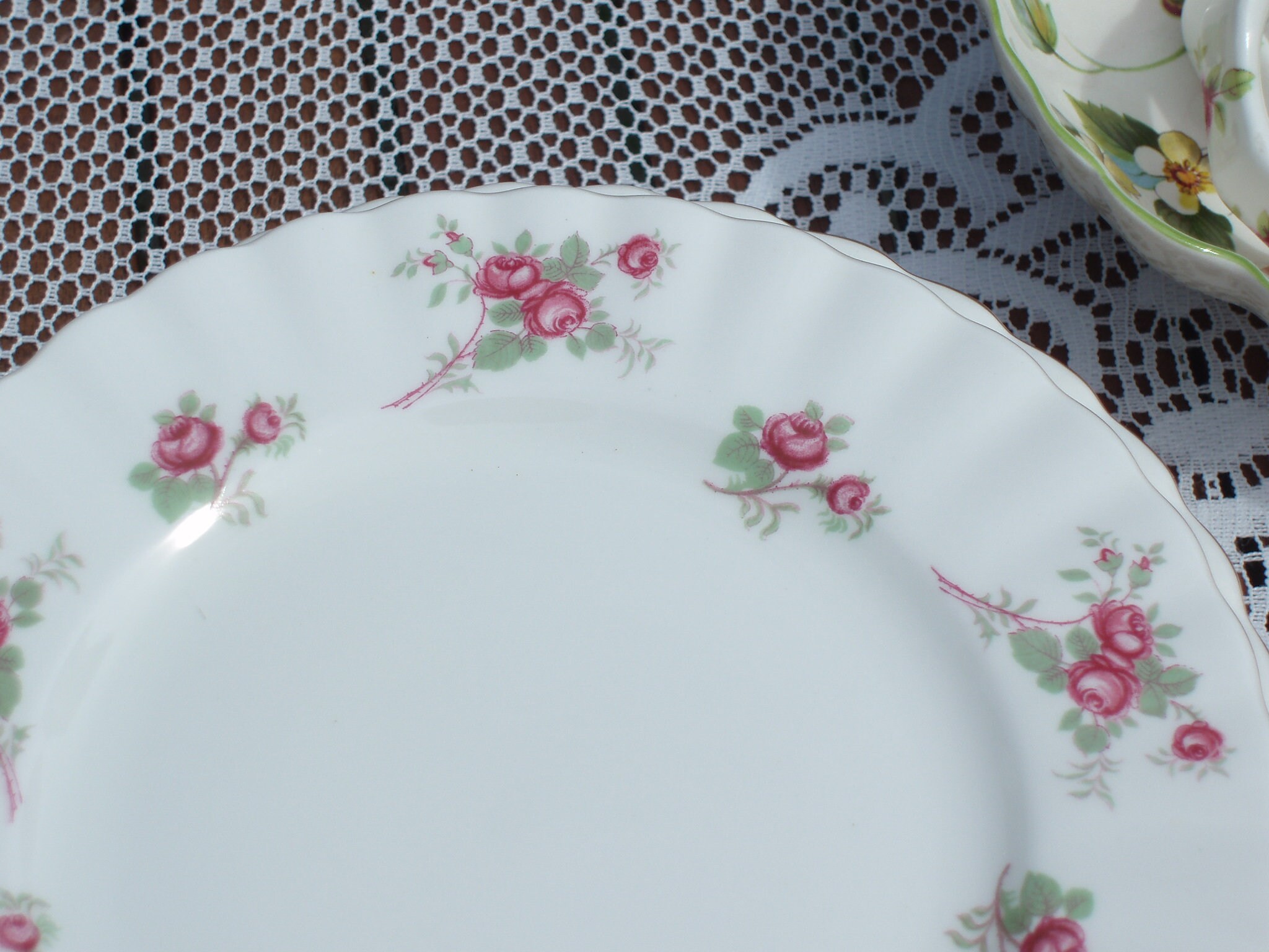 Set of 2 Richmond Bone China Tea Plates Rose Time English Etsy UK