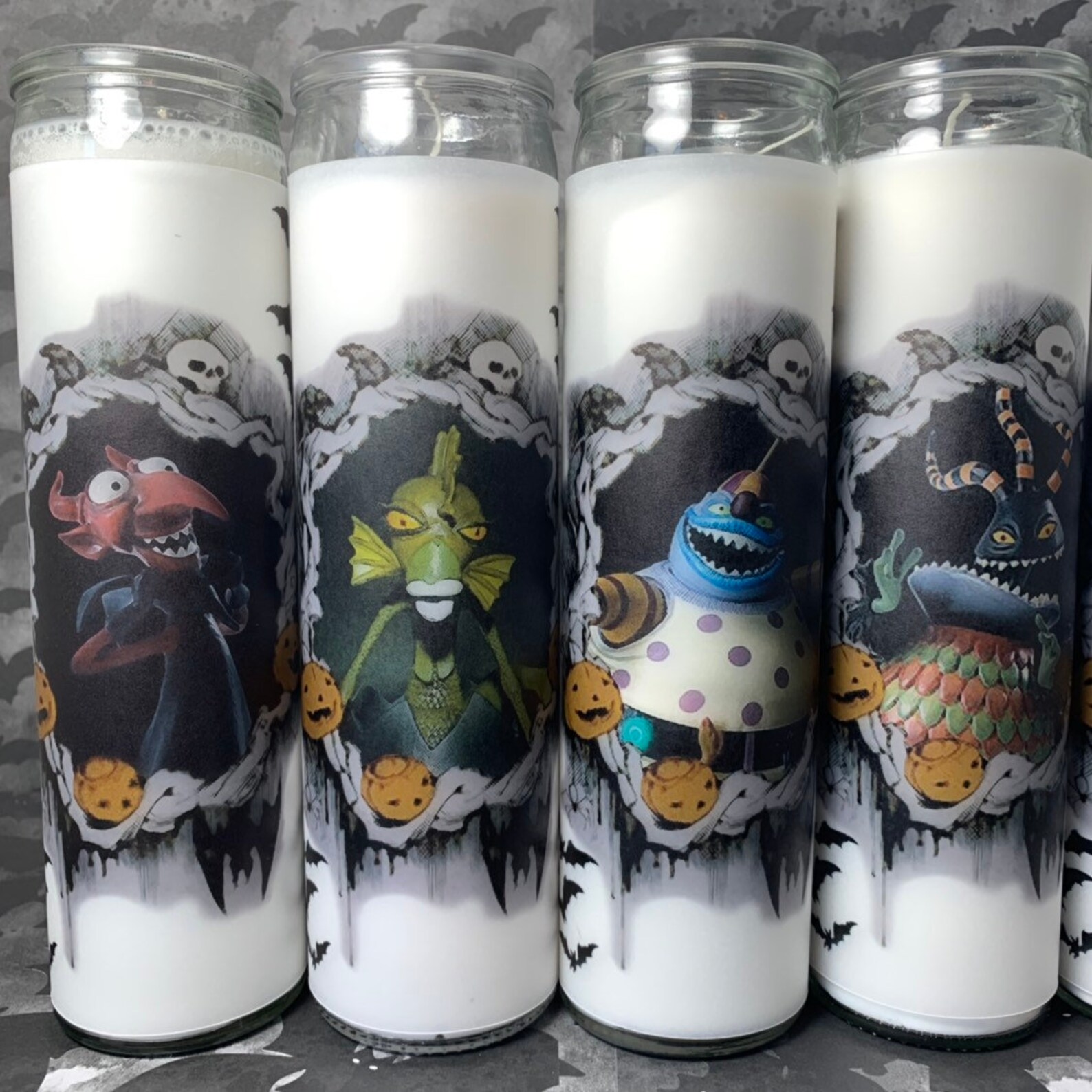 Nightmare Before Christmas Candle Set choose Your Favorite Etsy
