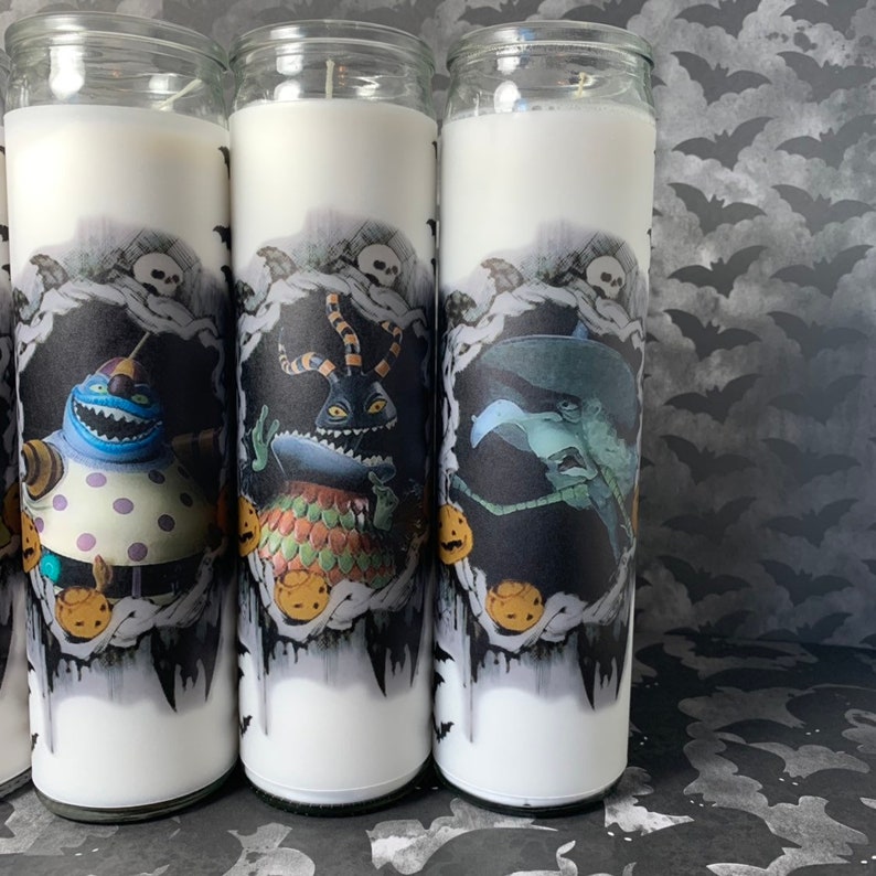 Nightmare Before Christmas Candle Set choose your favorite Etsy
