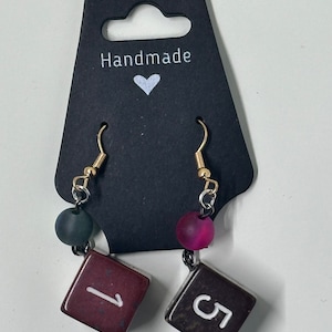 D6 Dice Earrings