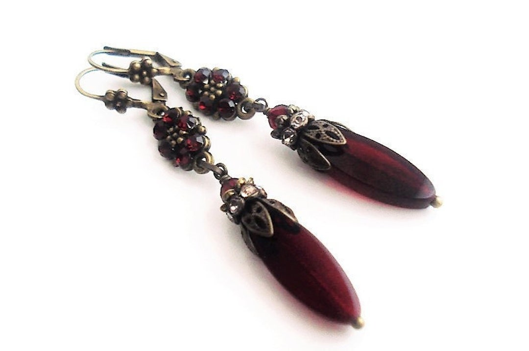 Yienate Gotico Serpente Orecchini Pendenti Vintage Argento Serpente Spada Goccia Orecchini Punk Serpente Pugnale Orecchini A Cerchio Francese Orecchini Serpente Halloween Orecchini Gioielli Per Donne