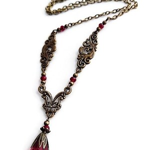 Rainbowbelle - Vintage Ox Head Pendant by The Nevermore main image 0