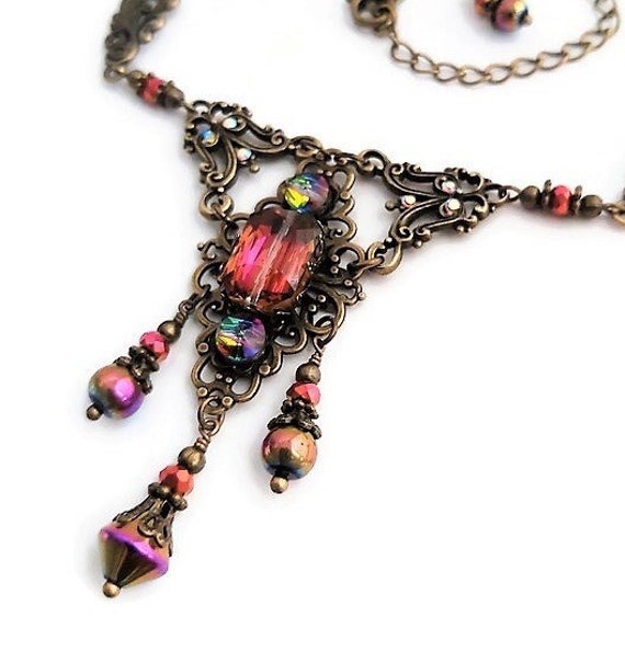Really rococo red necklace deals