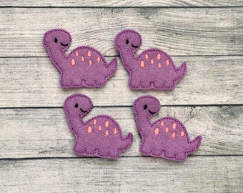 4 felties dinosaures brontosaurus version 2