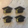 4  graduation cap felties multiple sizes available
