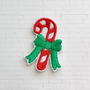 4 candy canes with bows felties multiple sizes