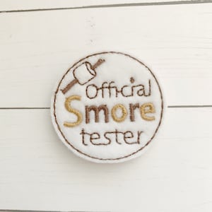 4 official smore tester felties 1.75”