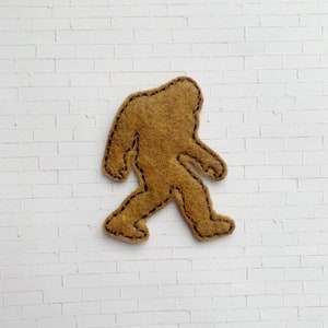 4 big foot Sasquatch felties multiple sizes available