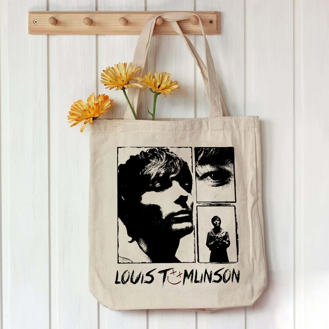 Louis Tomlinson Tote Bag Louis Tomlinson Tour Merch Album Etsy