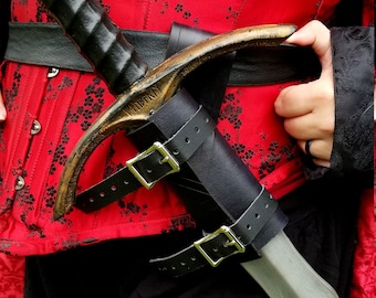Adjustable Leather Sword Sheath Scabbard