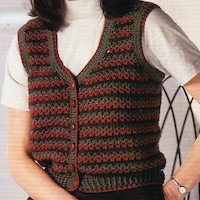 PDF Riscas Vest Crochet Pattern - Etsy