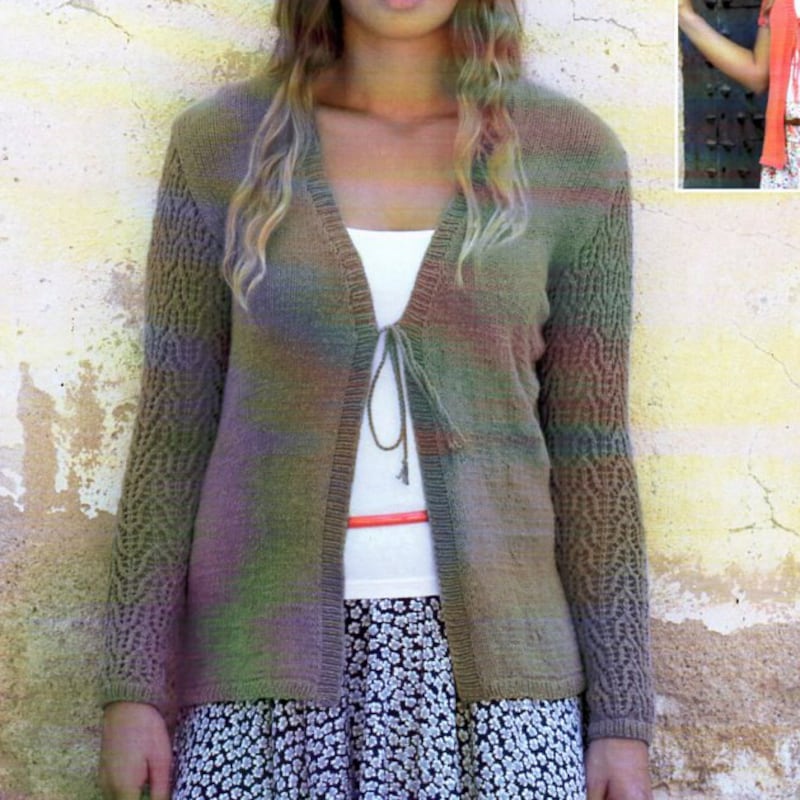 how to wear tie front cardigan