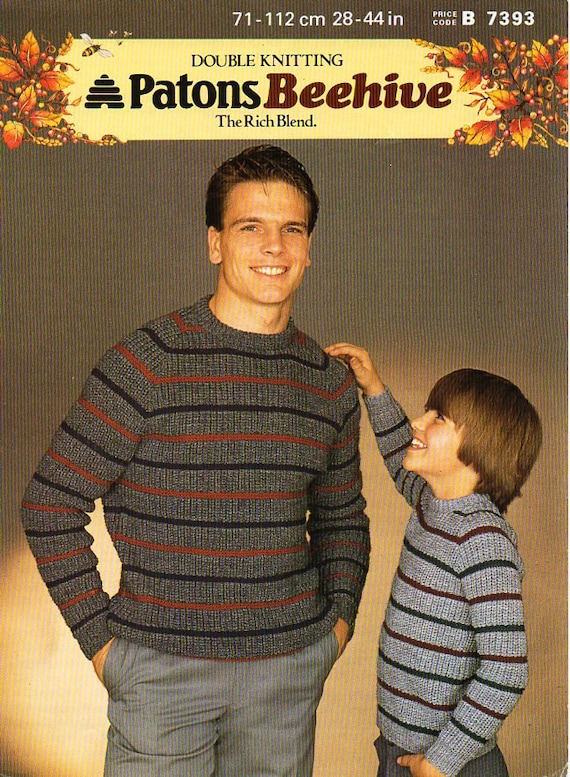 baby boys sweaters dk knitting pattern 112